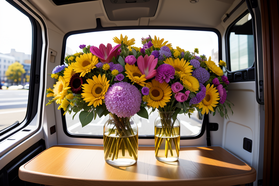 How to Safely Transport Arranged Flowers for Delivery